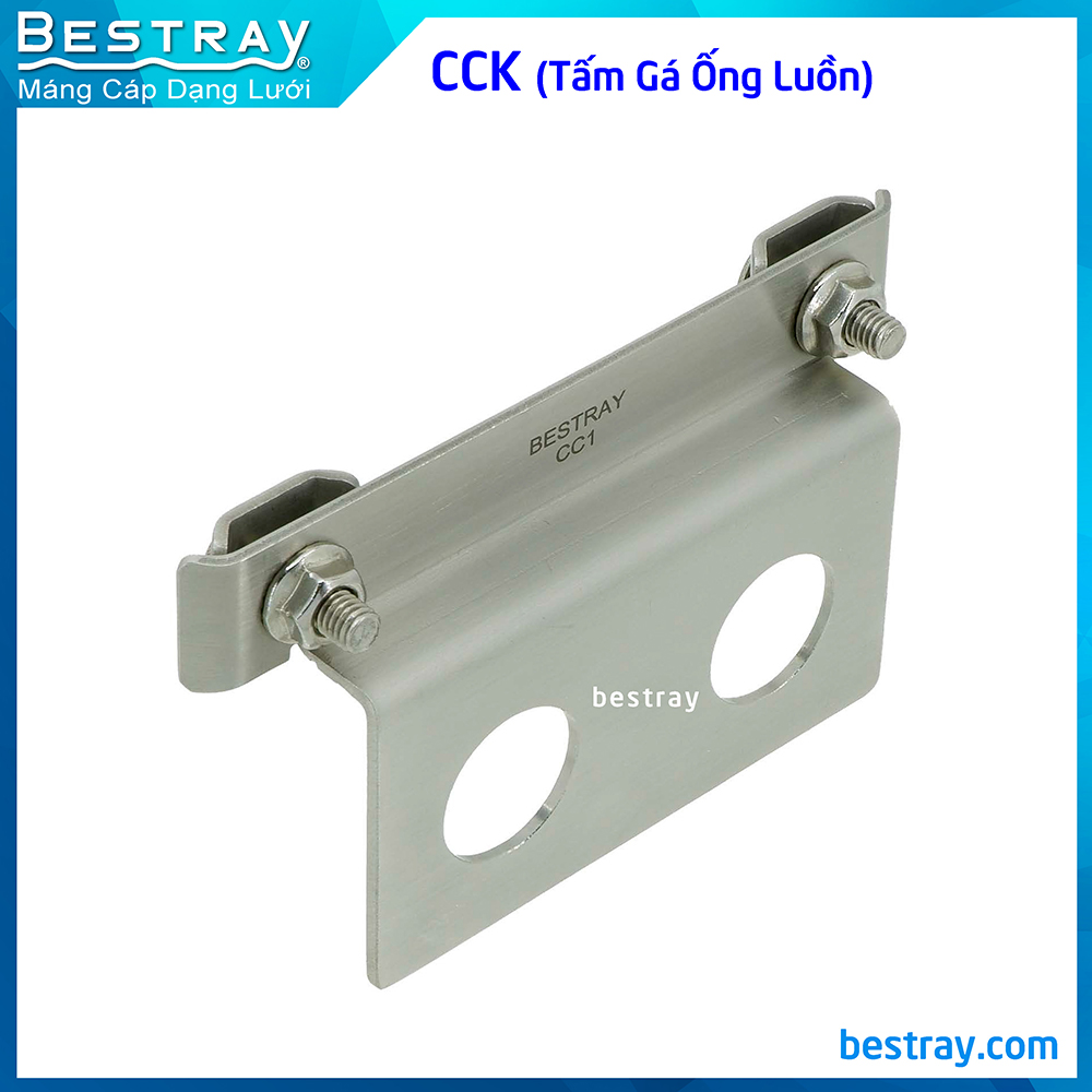 Bestray | Máng cáp dạng lưới | Phụ kiện máng lưới | Tấm gá ống luồn CCK