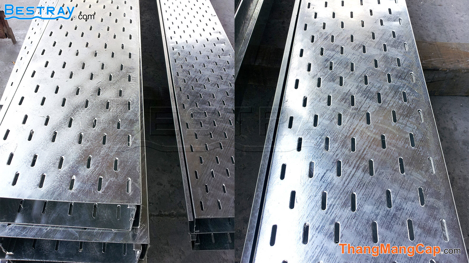 Những kích thước phổ biến của khay cáp? Khay cáp Bestray chất lượng cao