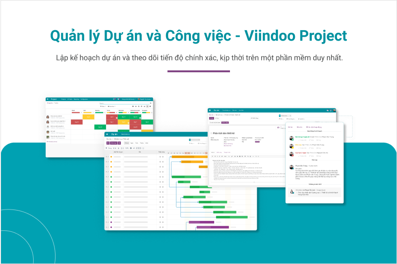 Viindoo Project - Giải pháp phần mềm quản lý dự án và công việc hỗ trợ
