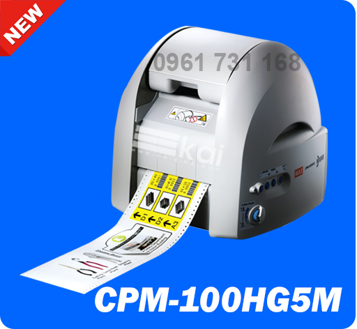 Máy in và bế cắt nhãn tự động CPM-100HG5M chính hãng MAX JAPAN