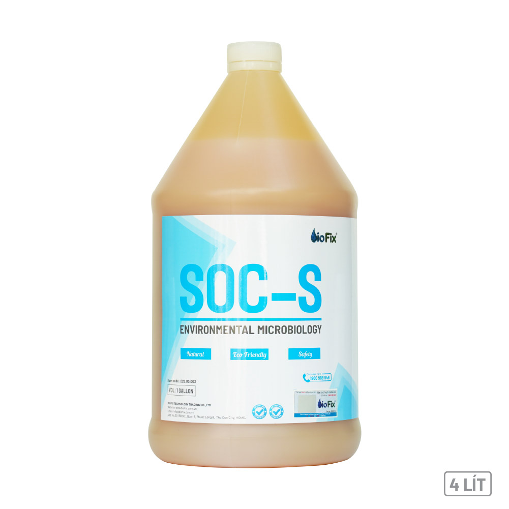 BioFix SOC-S - Vi sinh khử mùi nước thải