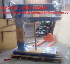 Máy đóng dập ghim góc thùng carton bán tự động WP-1400 xuất xứ Taiwan