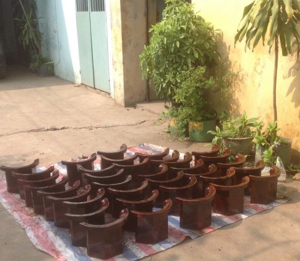 Bạc phíp cổ trục cán thép Bakelite