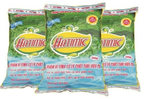 Chế phẩm Hatimic xử lý chất thải hữu cơ và chăn nuôi