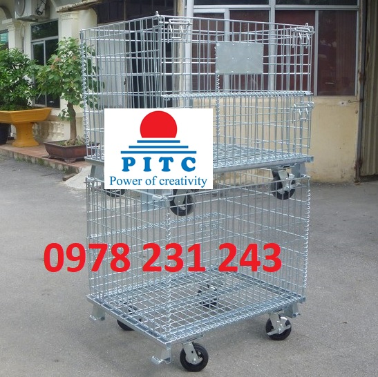 Lồng thép PITC - Giải pháp cho hàng hóa lưu kho, giải pháp tối ưu tiết kiệm diện tích kho bãi