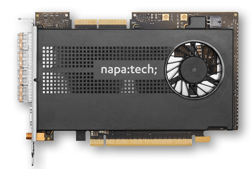 Napatech SmartNIC NT100A01 chính hãng bởi Pacotech