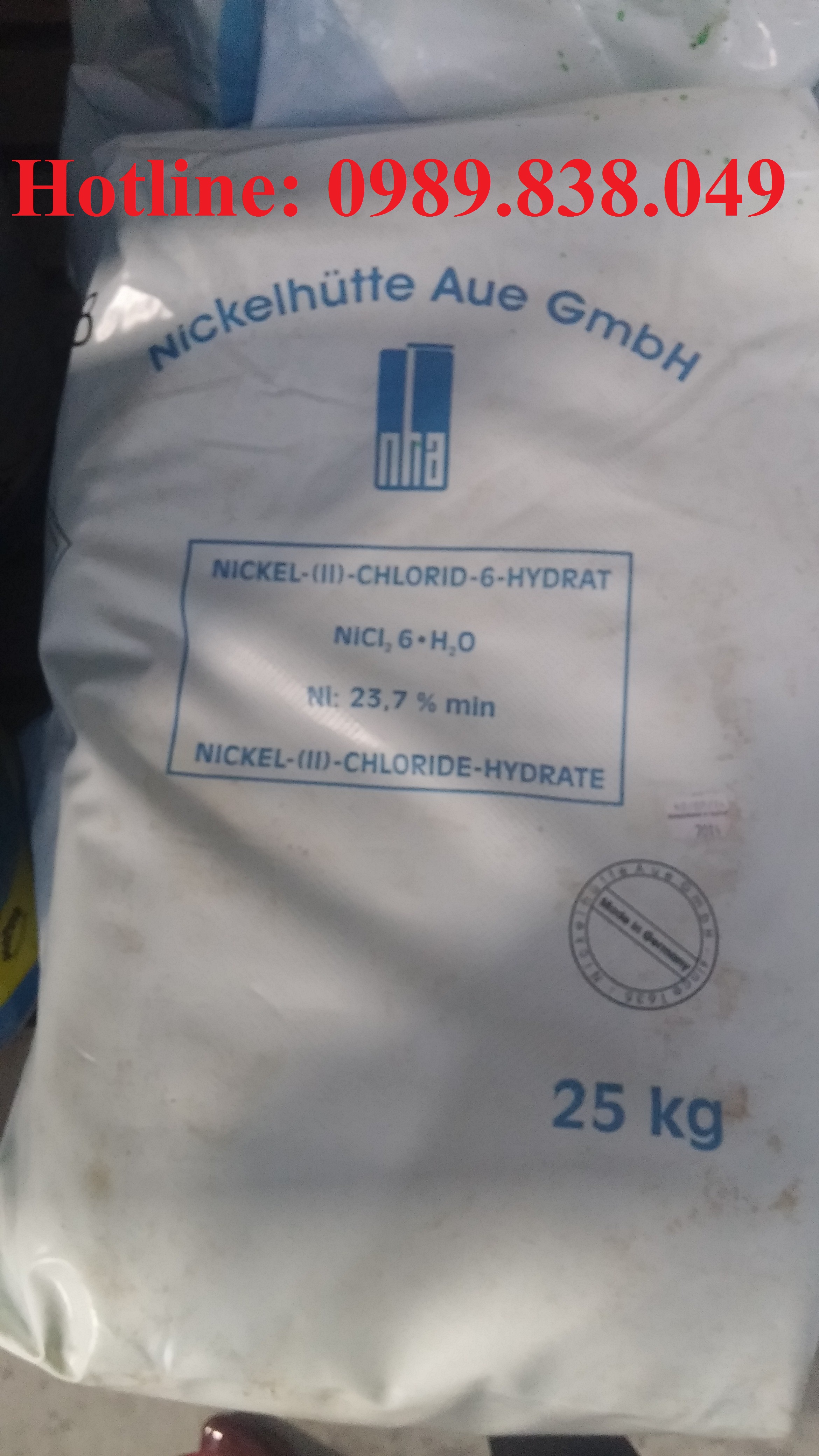 Niken clorua - NiCl2 - Nickel Chloride