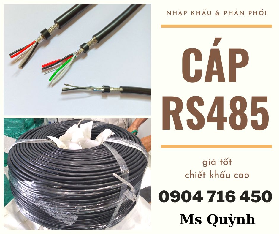 RS485 1 pair 2 pair cáp tín hiệu vặn xoắn