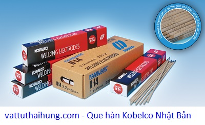 Que hàn Kobelco thương hiệu đến từ Nhật Bản