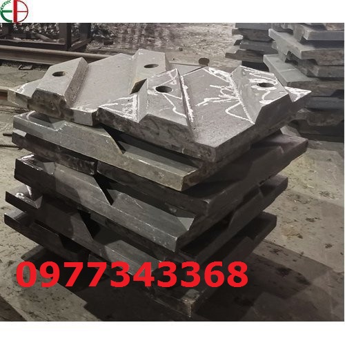 Tấm lót kim loại cho các loại máy nghiền