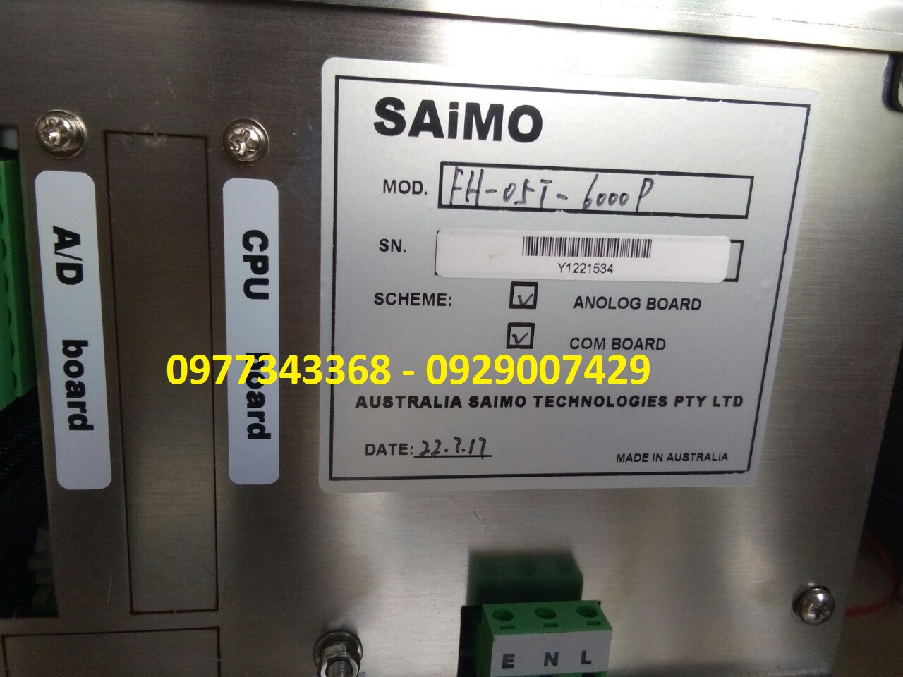 Bộ điều khiển cân Saimo FH-05 / FH-02-6000P (6105 / 6105B)