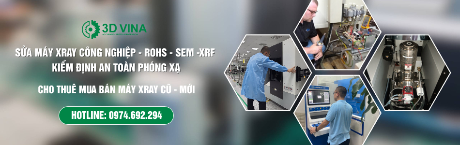 Dịch vụ sửa chữa- kiểm xạ- cho thuê mua bán máy Xray công nghiệp