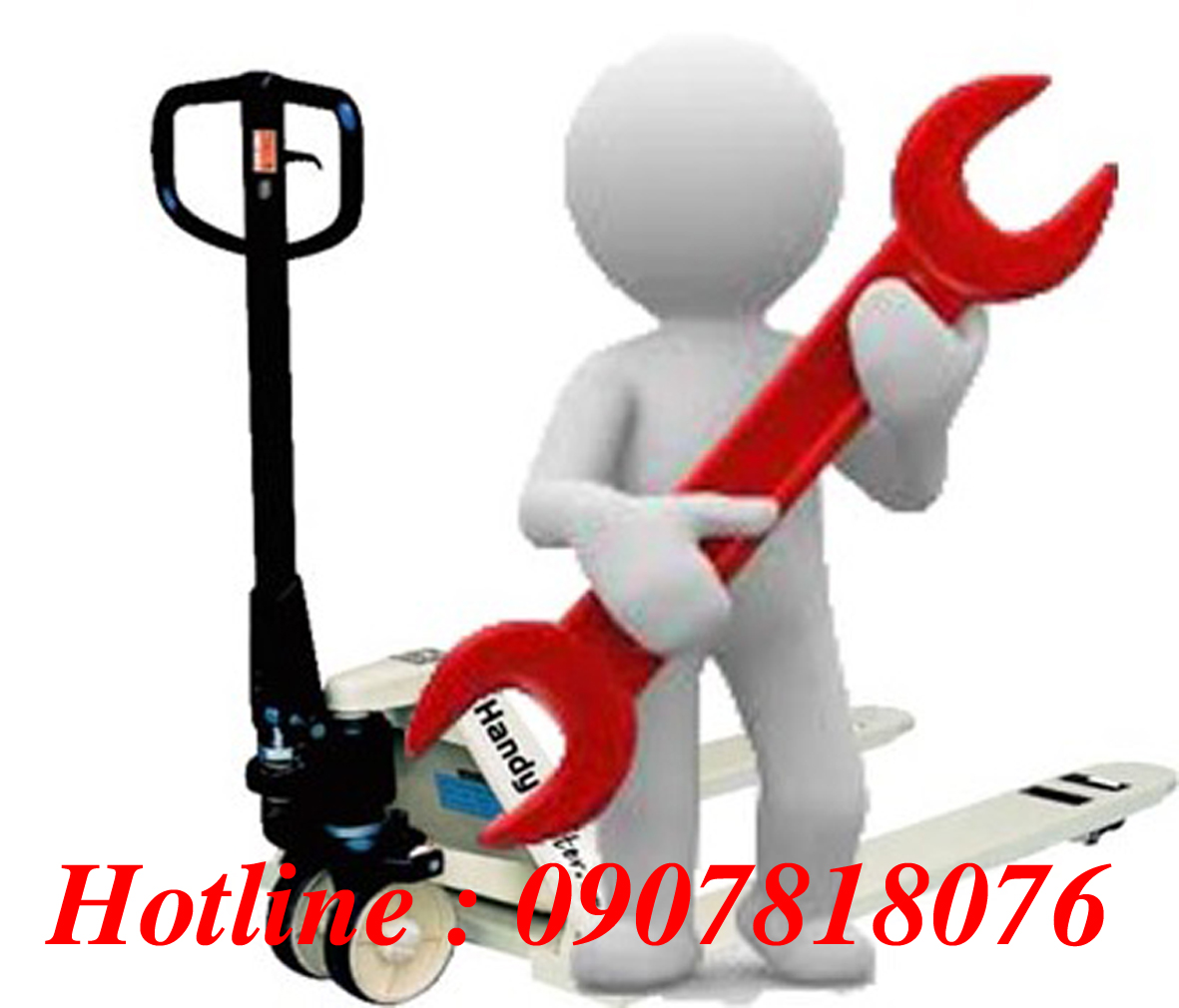 Sửa chữa xe nâng tay thấp các loại