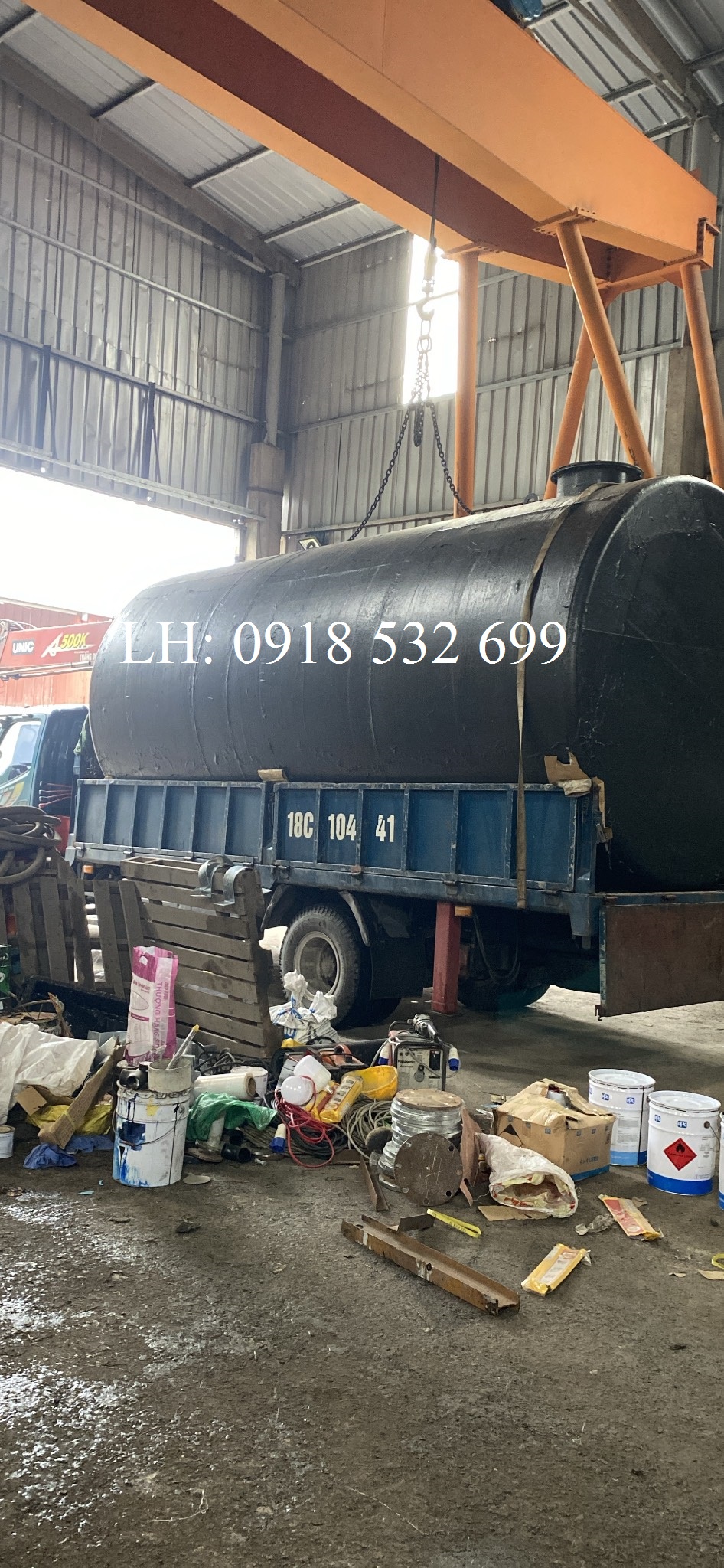 Bồn chứa dầu diesel 30m3