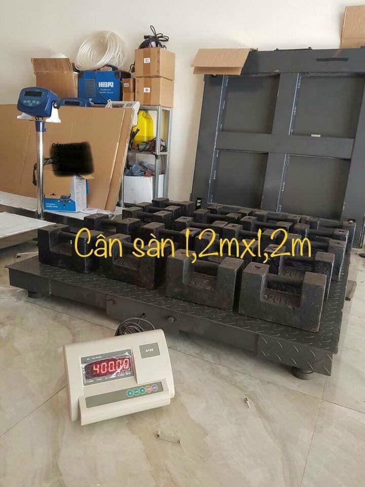 Cân sàn điện tử 1.2m x 1.2m