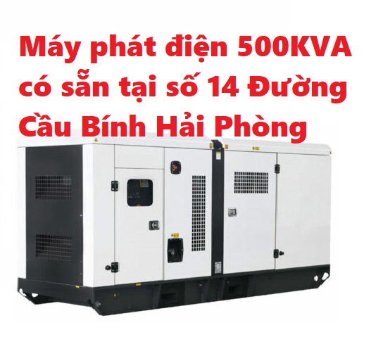 Máy phát điện 500KVA 400KW