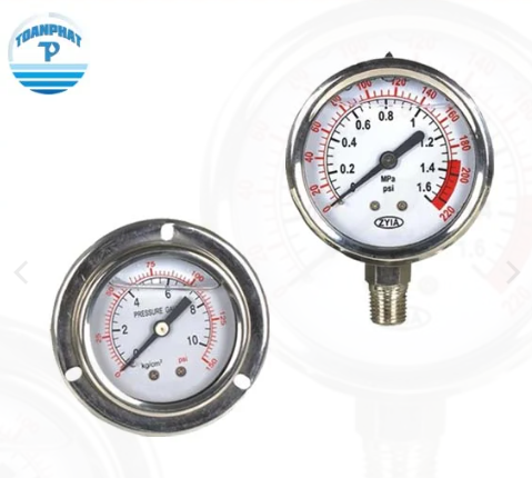 Đồng hồ đo áp suất chất lỏng YTN-Series