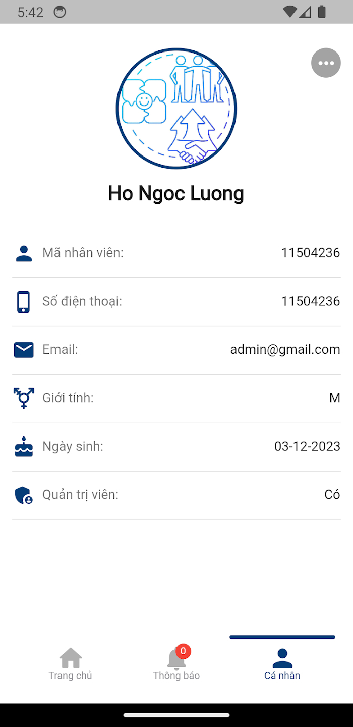 Ứng dụng truyền thông nội bộ
