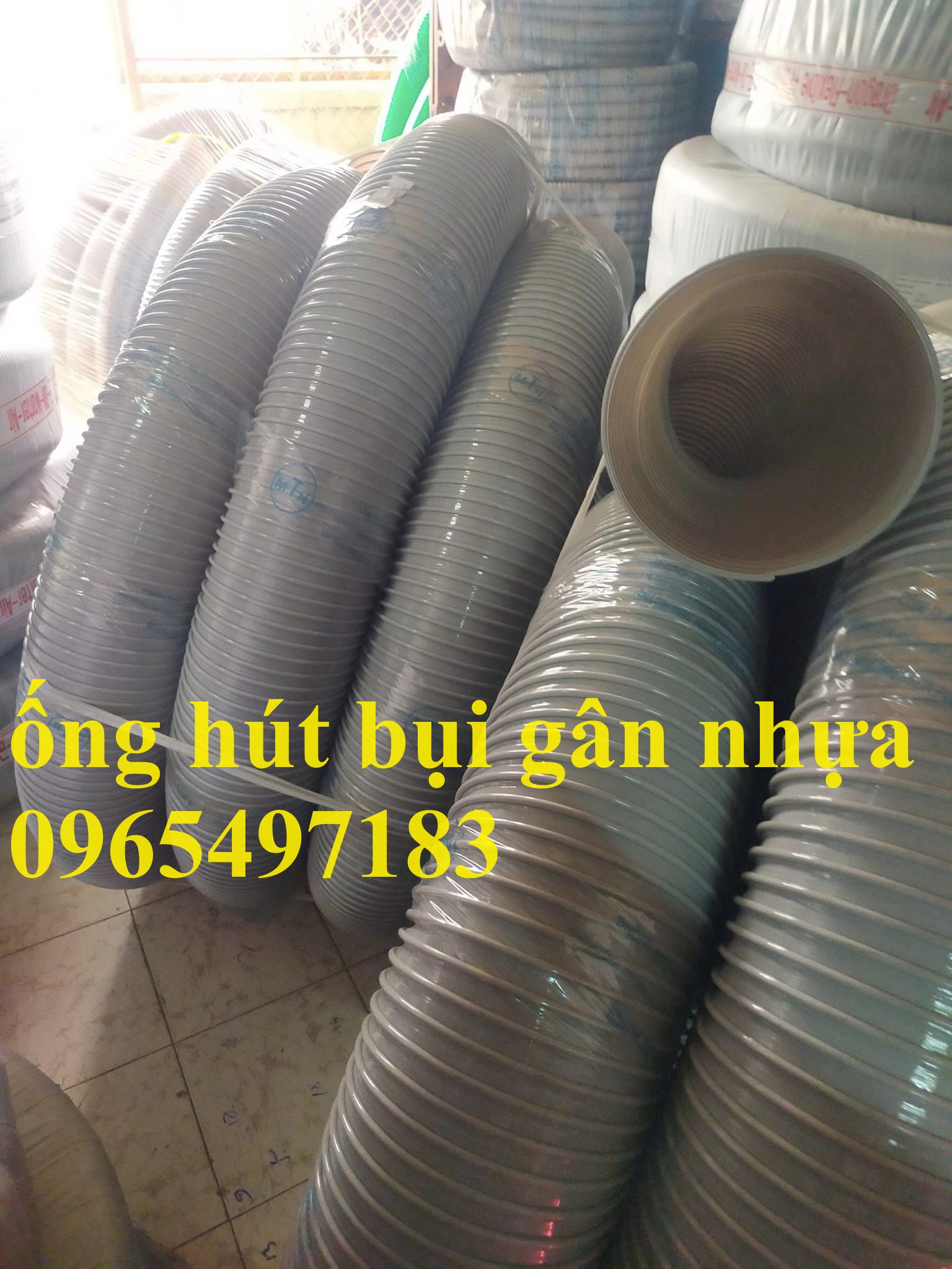 Ống hút bụi gân nhựa, ống hút bụi gỗ, hút bụi công nghiệp