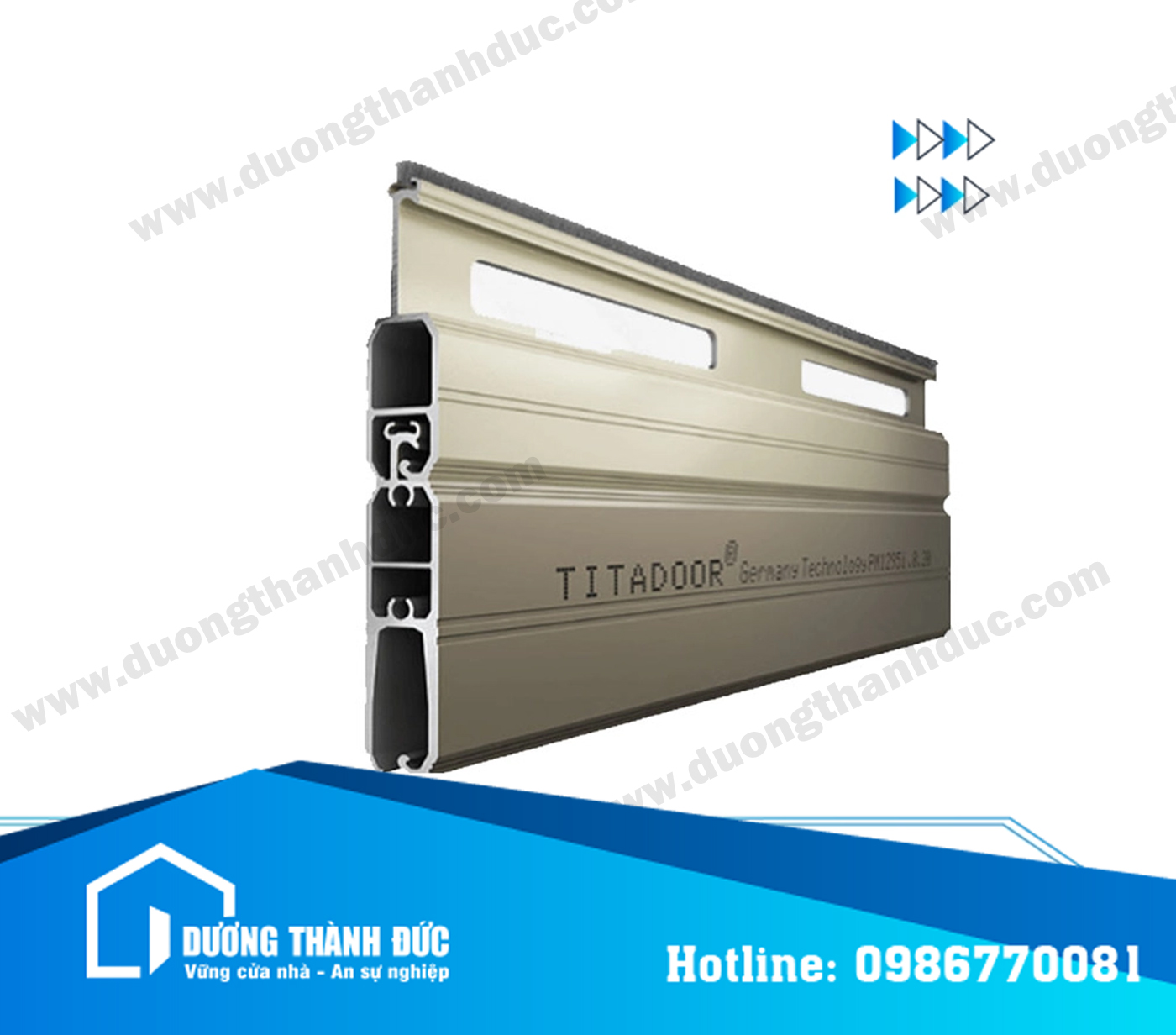Cửa cuốn Titadoor Biên Hòa Đồng Nai