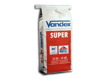 Vật liệu chống thấm thẩm thấu gốc xi măng Vandex