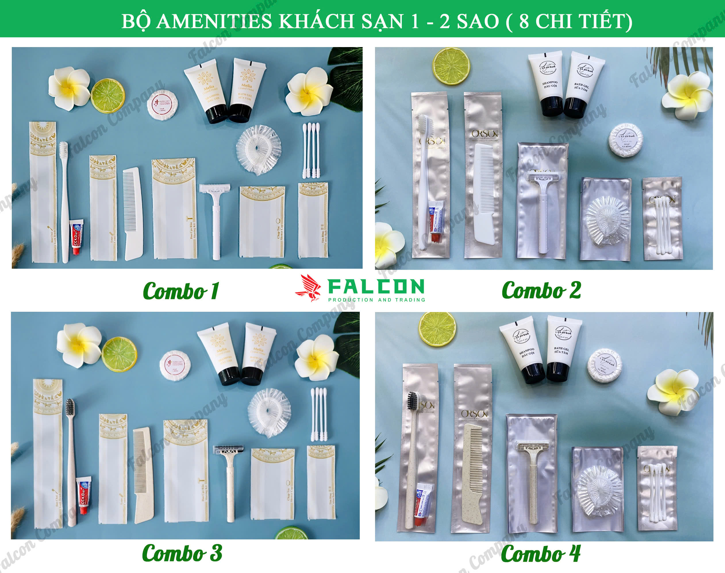 Amenities - Đồ tiêu hao phòng tắm