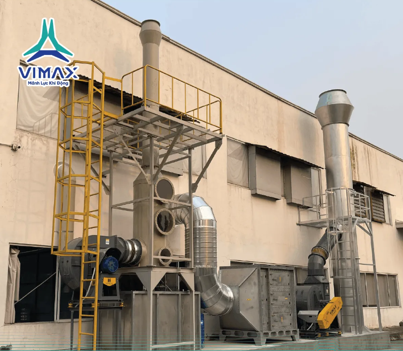 Hệ thống hút hơi nóng thực phẩm