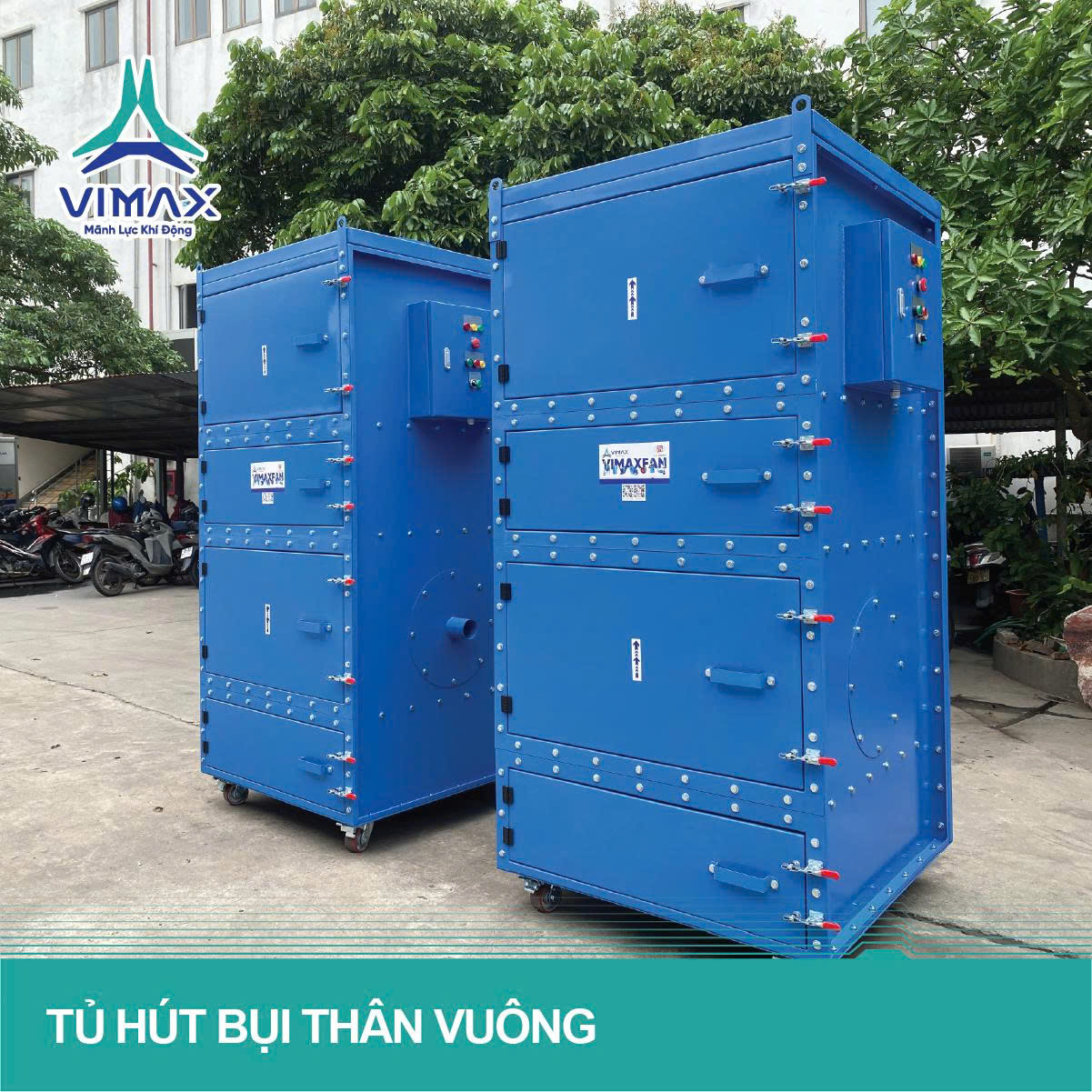 Tủ hút bụi thân vuông