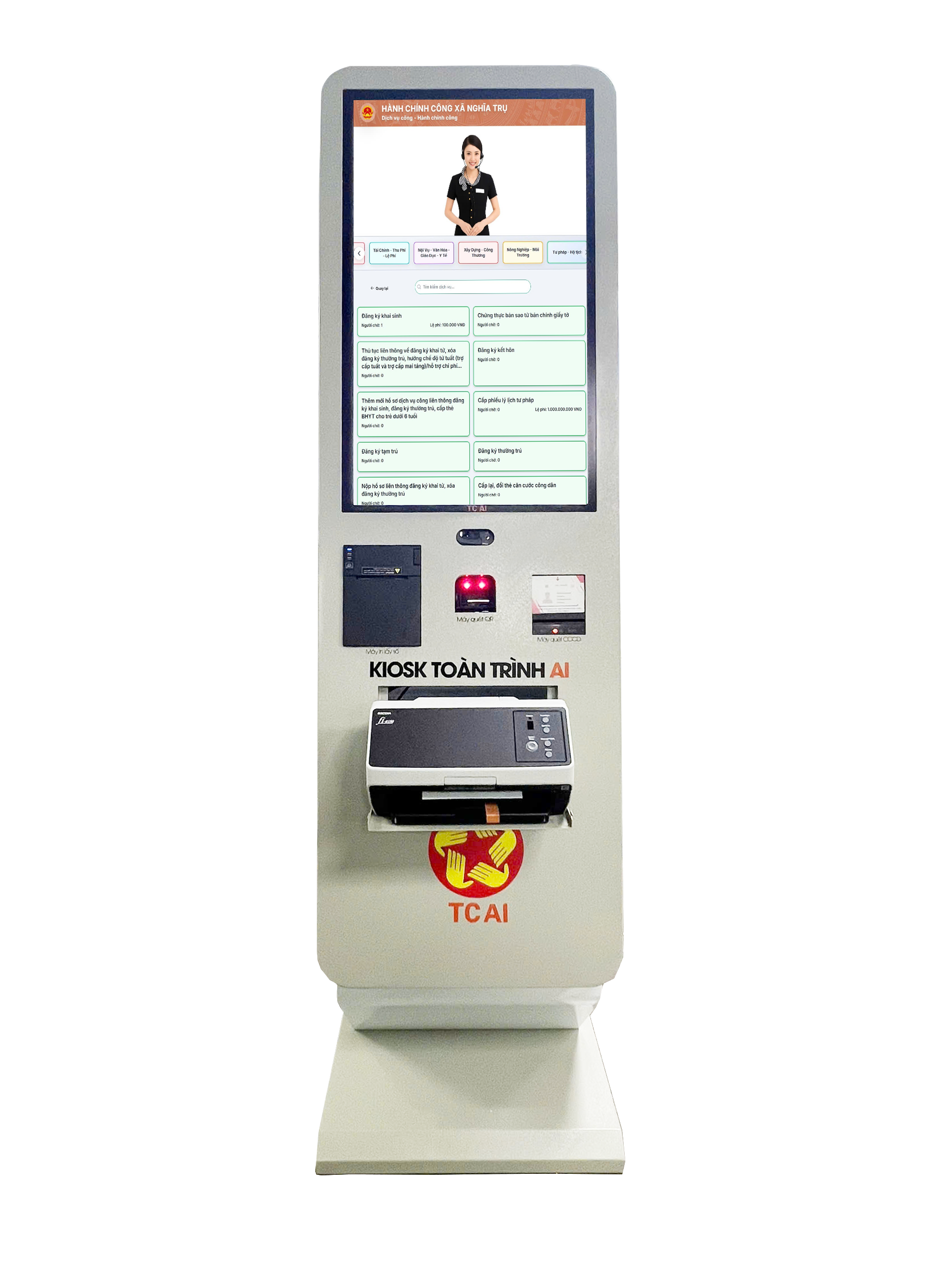 Kiosk toàn trình AI