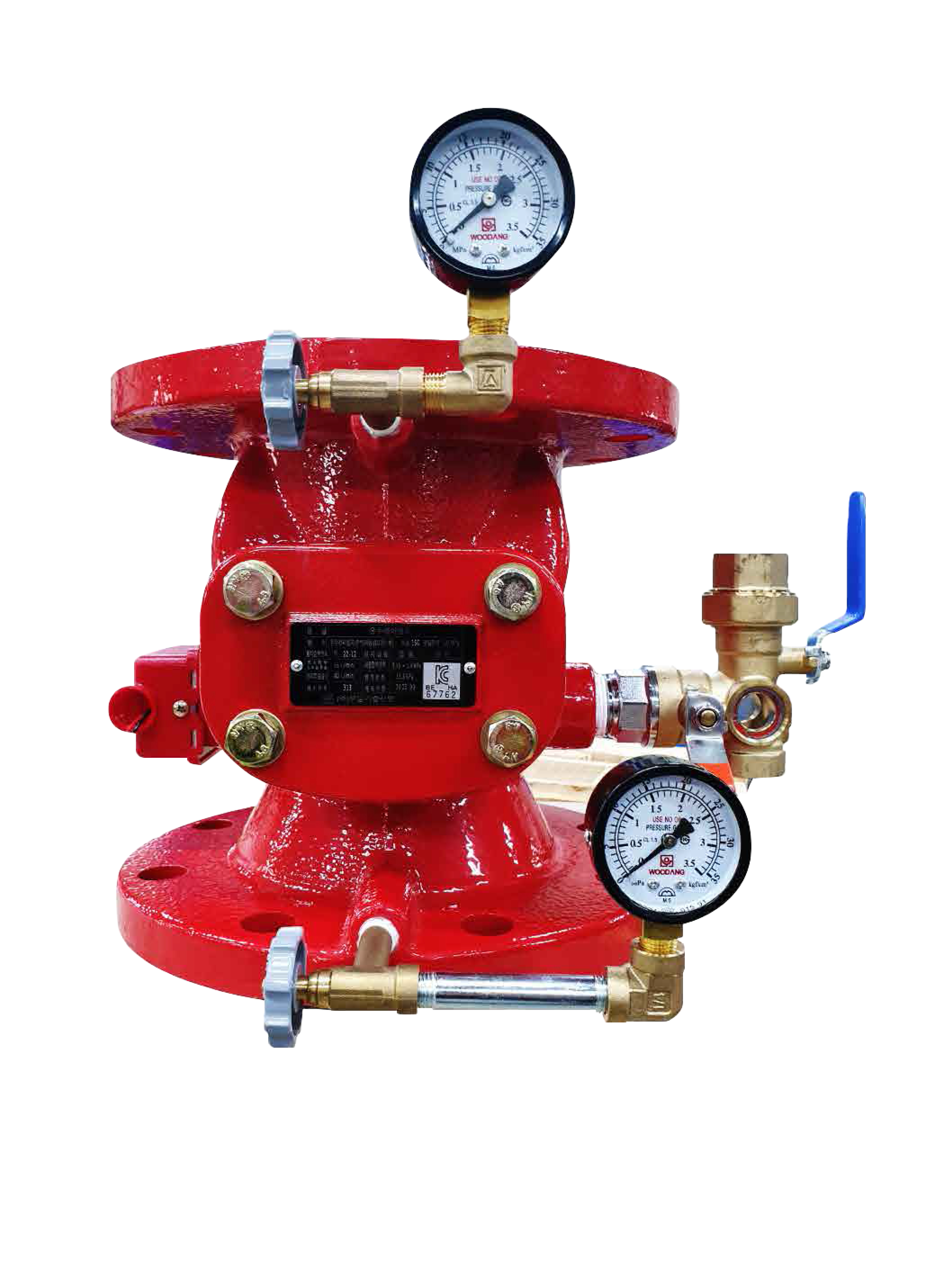 Van điều khiển lưu lượng nước mặt bích