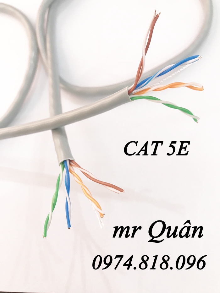 Cáp lan Cat5e, Cáp lan Cat6 giá tốt nhất tại Hà Nội