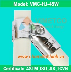 Khớp nối HJ-45 độ màu trắng