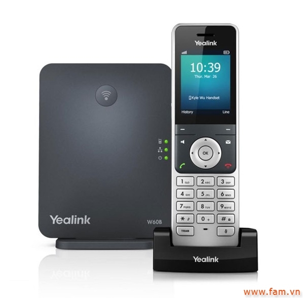 Điện thoại IP không dây YEALINK W53P