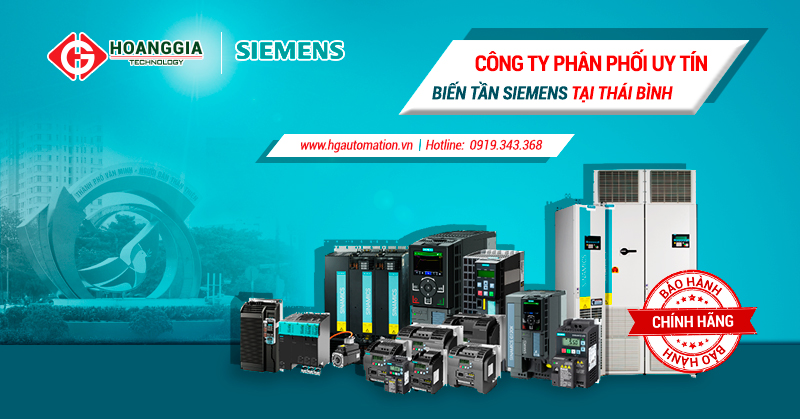 Phân phối biến tần Siemens tại Thái Bình bảo hành chính hãng