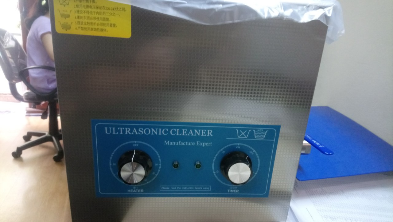 Bể rửa siêu âm hiển thị điện tử CD-L6, 6 lit, 28/40 KHz, RT+80oC