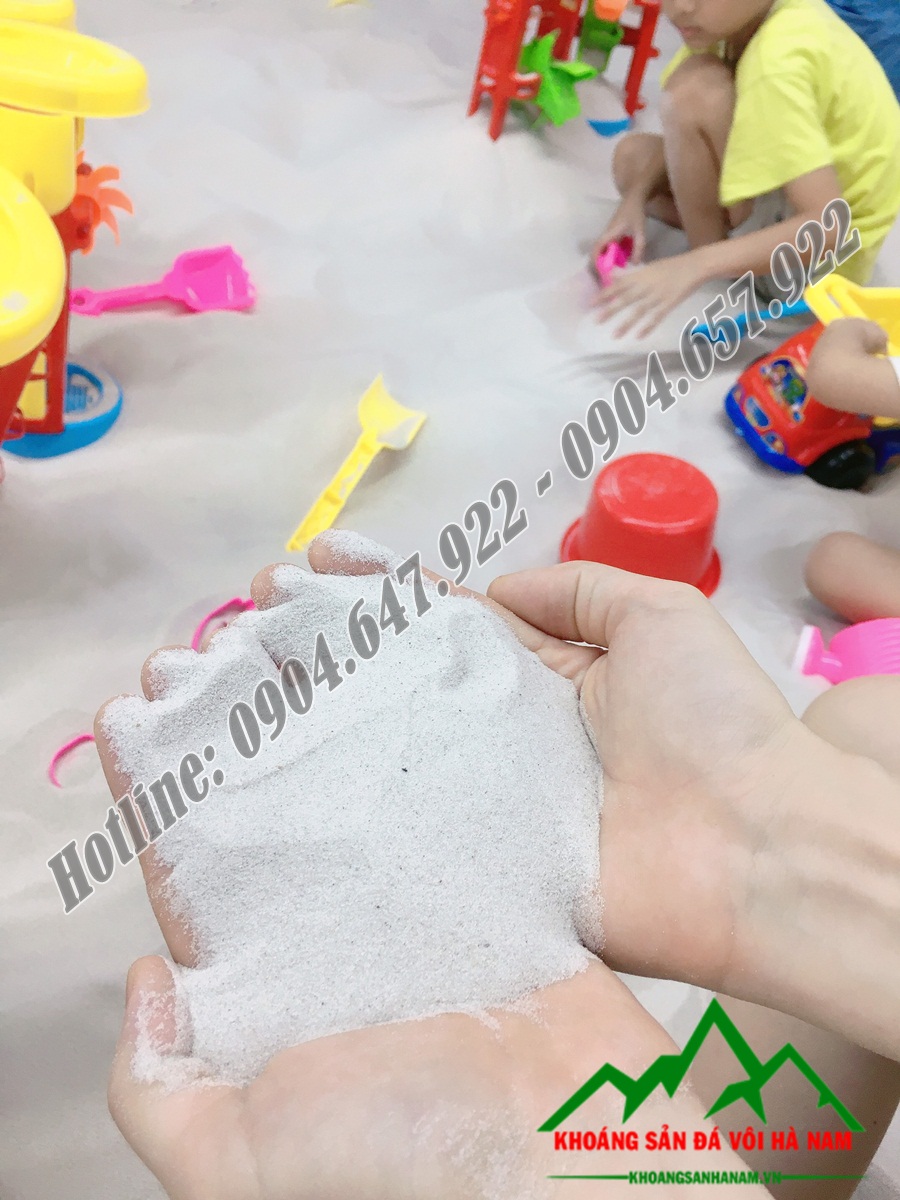 Cung cấp số lượng lớn cát trắng rải sân chơi trẻ em