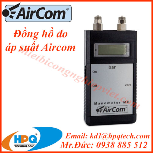 Đồng hồ đo áp suất khí Aircom | Aircom Việt Nam