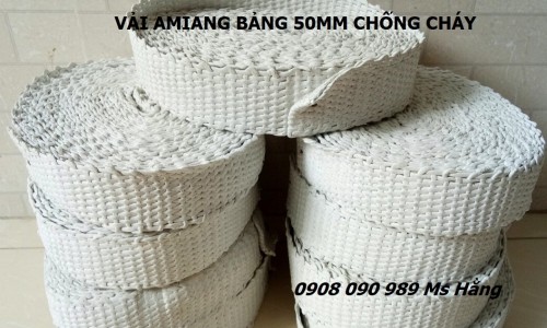 Vải amiang cách điện, chống cháy, chống nứt
