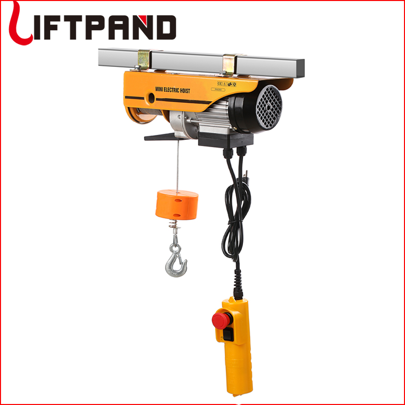 Liftpand Household PA Mini electric winch 200kg lifting weight 12M wire rope length