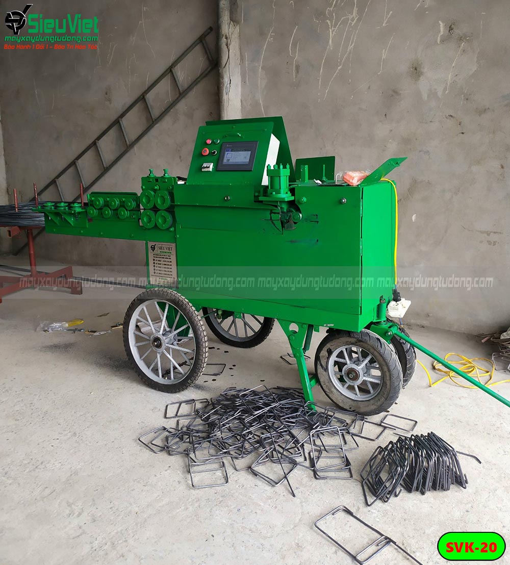Máy bẻ đai sắt xây dựng SVK-20 (Điện 220V, 1 Pha)
