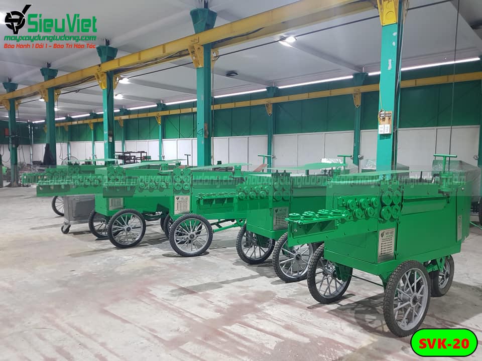 Máy bẻ đai sắt xây dựng SVK-20 (Điện 220V, 1 Pha)