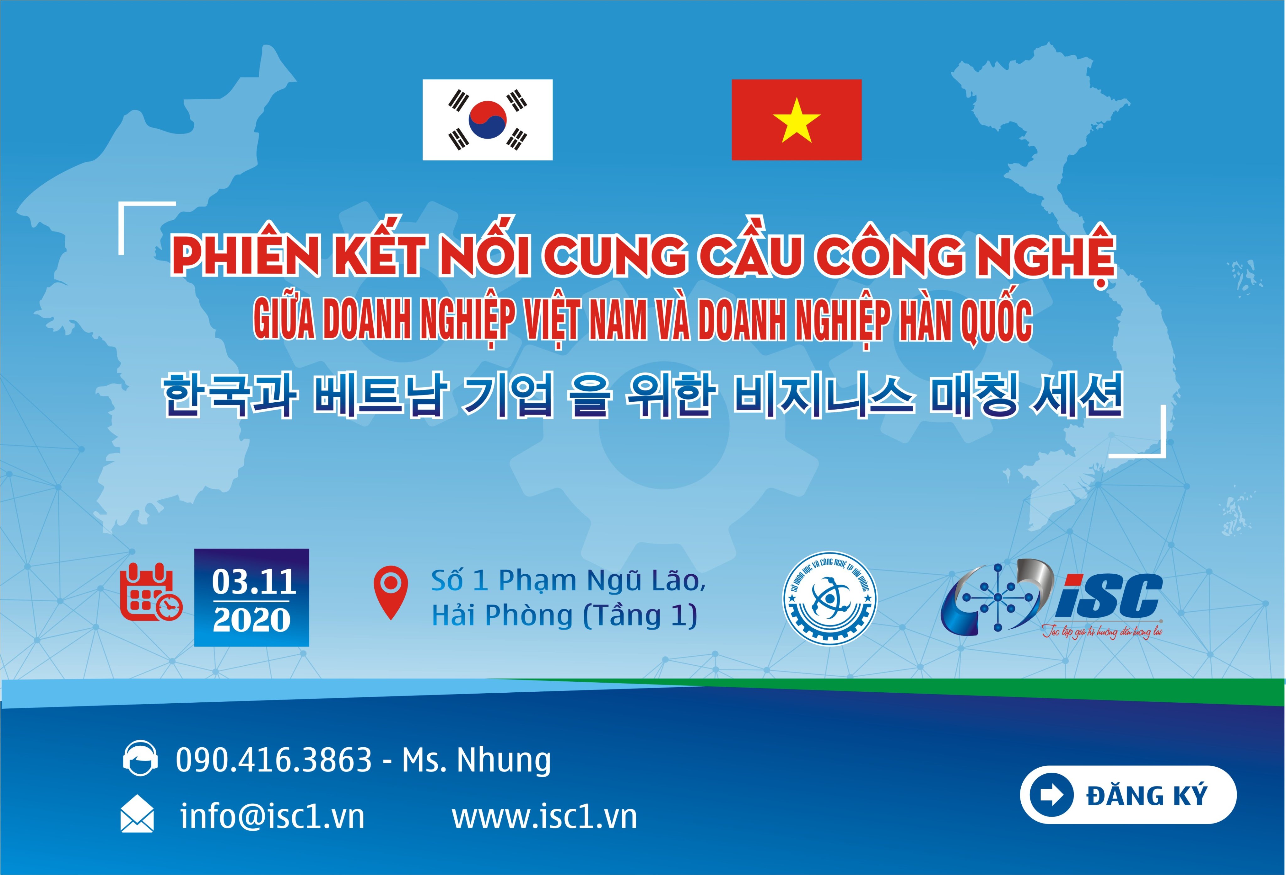 Kết nối cung cầu công nghệ, thiết bị giữa doanh nghiệp Việt Nam và doanh nghiệp Hàn Quốc