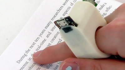 Thiết bị đọc sách dành cho người khiếm thị- FingerReader