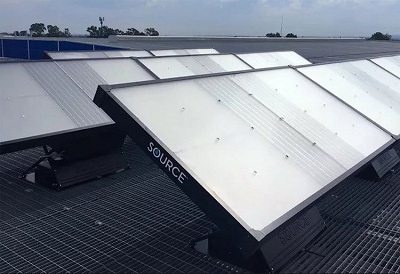 Australia thử nghiệm hệ thống tấm nước SOURCE - Sản phẩm chế biến nước uống sạch từ không khí