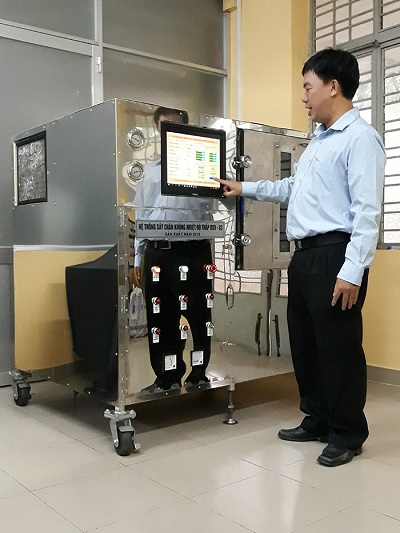 Chế tạo thành công hệ thống sấy chân không nhiệt độ thấp tự động điều khiển bằng IoT