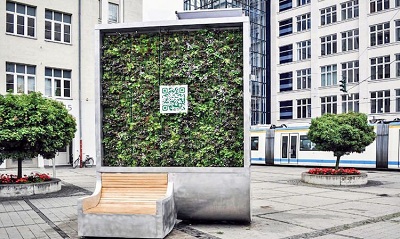 CityTree - Giải pháp lọc sạch không khí ô nhiễm
