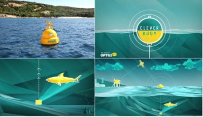 Clever Buoy - Phao âm học thông minh dò tìm cá mập