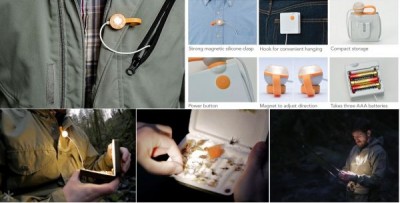 Đèn pin tiện dụng - Snow Peak Magnetic Lapel Torch