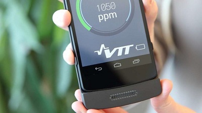 Phát triển cảm biến điện thoại có thể nhận biết các loại khí