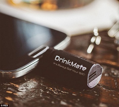 DrinkMate - Máy đo lượng cồn trong máu kết nối di động